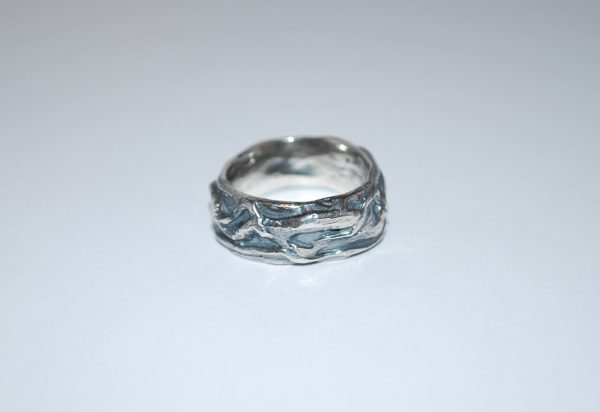 Oxyderet Ring ergonomisk facon.