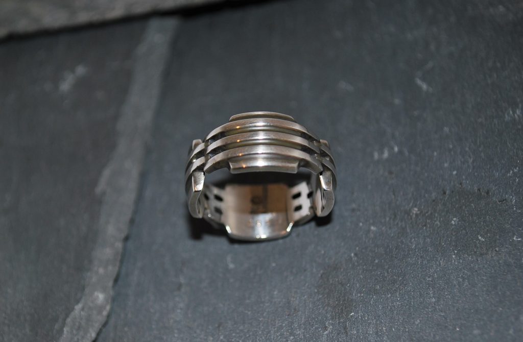 Georg Jensen oxyderet herrering