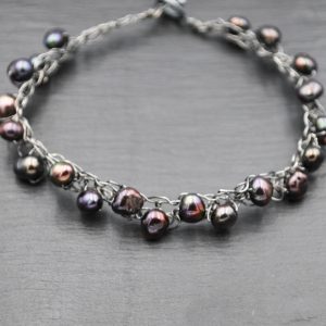 armbånd hæklet